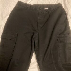 Dickies men’s black cargo pants 36 x 32